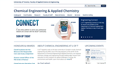 Desktop Screenshot of chem-eng.toronto.edu